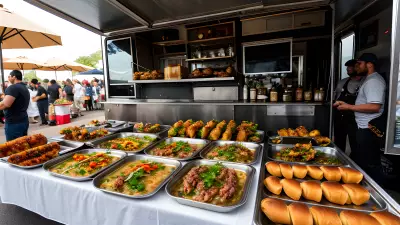 Comforting Street Food at the Food Truck Fair