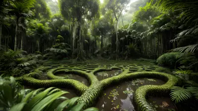 Huxley's Lair A Vibrant Jungle of Swamp Monsters and Labyrinths