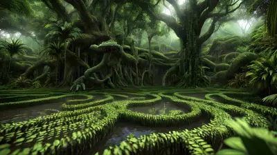 Huxley's Lair A Vibrant Jungle of Swamp Monsters and Labyrinths