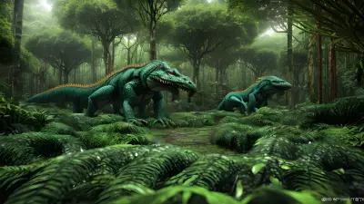 Huxley's Lair A Vibrant Jungle of Swamp Monsters and Labyrinths