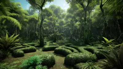 Huxley's Lair A Vibrant Jungle of Swamp Monsters and Labyrinths