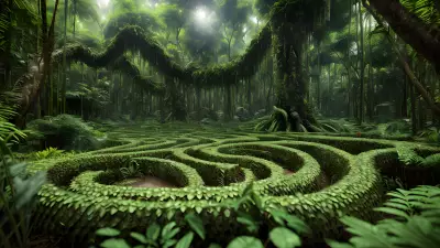 Huxley's Lair A Vibrant Jungle of Swamp Monsters and Labyrinths