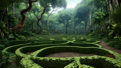 Huxley's Lair A Vibrant Jungle of Swamp Monsters and Labyrinths