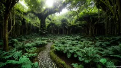 Huxley's Lair A Vibrant Jungle of Swamp Monsters and Labyrinths