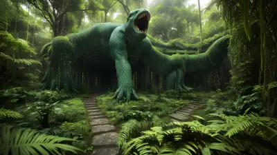 Huxley's Lair A Vibrant Jungle of Swamp Monsters and Labyrinths