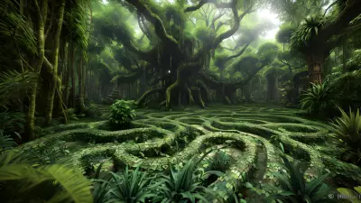 Huxley's Lair A Vibrant Jungle of Swamp Monsters and Labyrinths