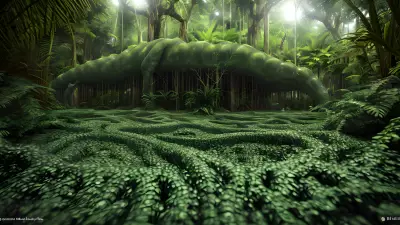 Huxley's Lair A Vibrant Jungle of Swamp Monsters and Labyrinths