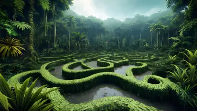 Huxley's Lair A Vibrant Jungle of Swamp Monsters and Labyrinths