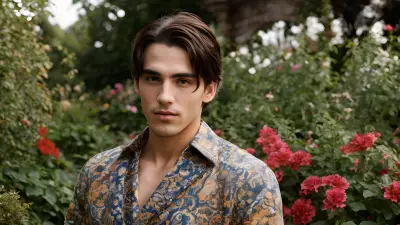 Street Portrait amidst Victorian Garden   Celebrating Individuality