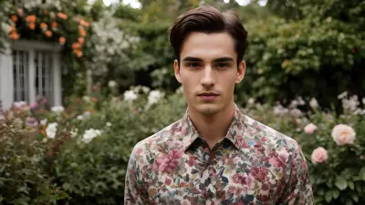 Street Portrait amidst Victorian Garden   Celebrating Individuality