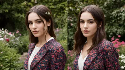 Street Portrait amidst Victorian Garden   Celebrating Individuality