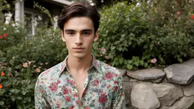 Street Portrait amidst Victorian Garden   Celebrating Individuality