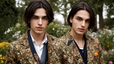 Street Portrait amidst Victorian Garden   Celebrating Individuality