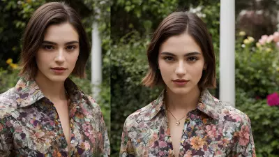 Street Portrait amidst Victorian Garden   Celebrating Individuality