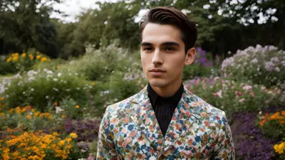 Street Portrait amidst Victorian Garden   Celebrating Individuality