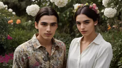 Street Portrait amidst Victorian Garden   Celebrating Individuality