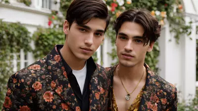 Street Portrait amidst Victorian Garden   Celebrating Individuality