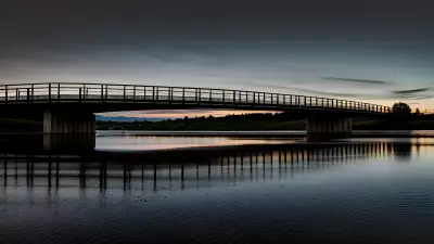 Celebrating Minimalism A Bridge and its Boundless Simplicity