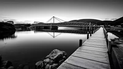 Celebrating Minimalism A Bridge and its Boundless Simplicity