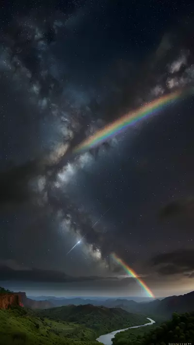 The Majestic Valley of Unicorns