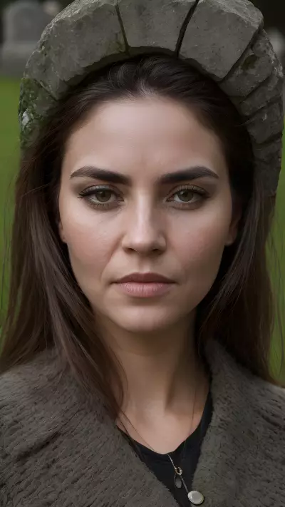 Timeless Portraits in a Historic Cemetery