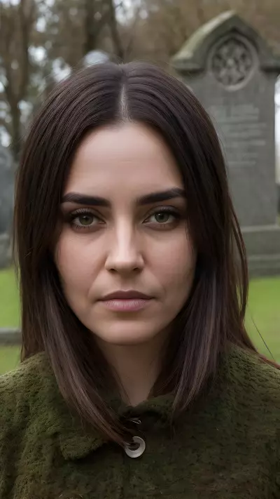 Timeless Portraits in a Historic Cemetery