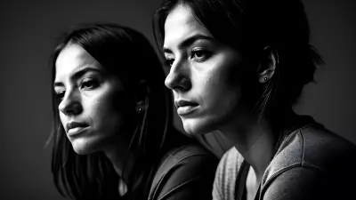 Contrast in a Contemplative Portrait