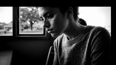 Contrast in a Contemplative Portrait
