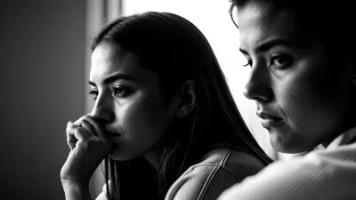 Contrast in a Contemplative Portrait
