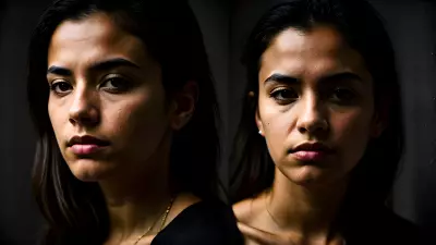 Contrast in a Contemplative Portrait