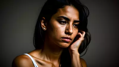 Contrast in a Contemplative Portrait