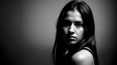 Contrast in a Contemplative Portrait