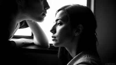 Contrast in a Contemplative Portrait