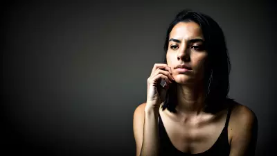 Contrast in a Contemplative Portrait
